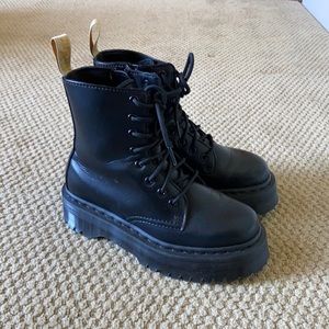 Dr. Martens Black Jadon Platform Boots